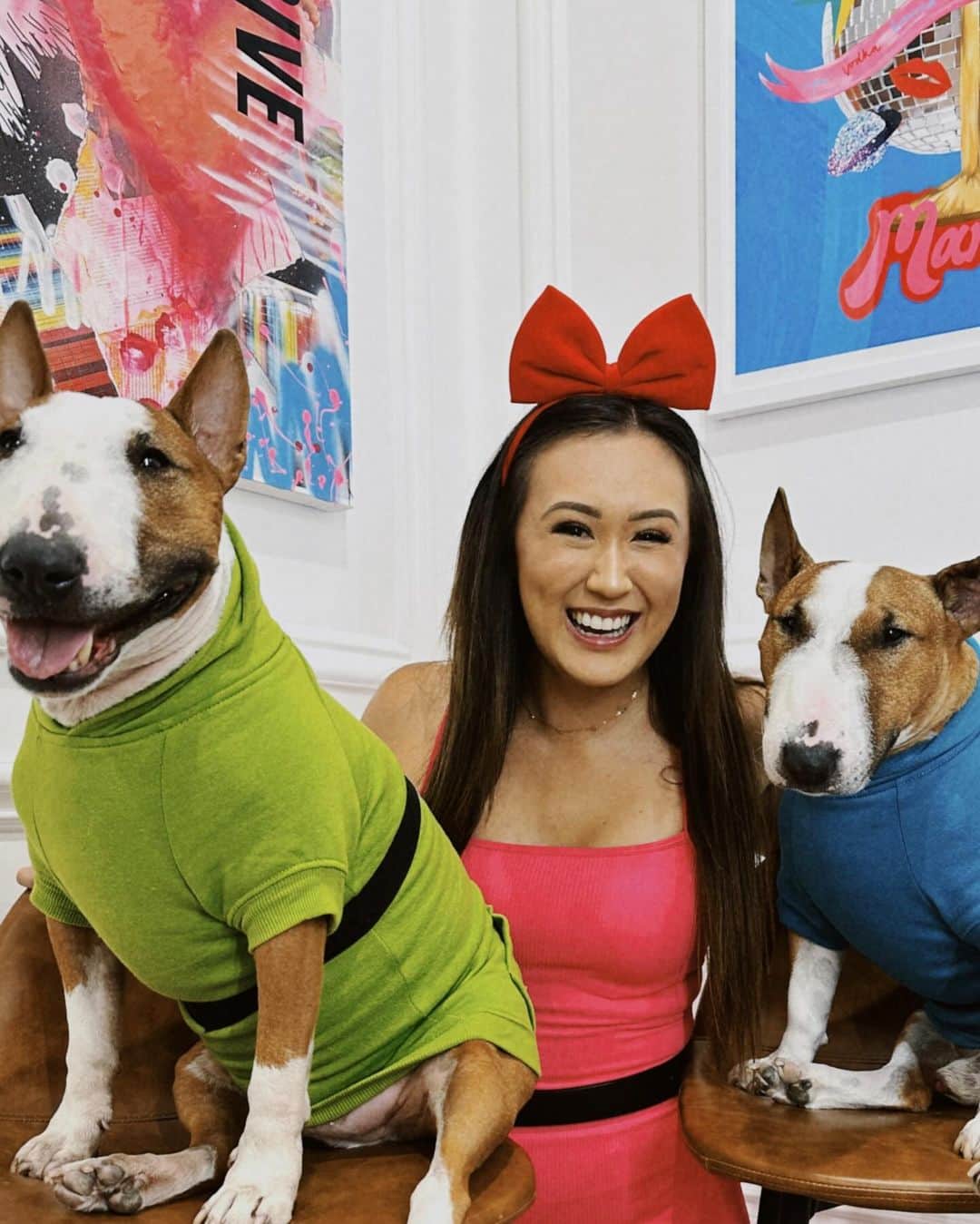 Lauren Riihimakiさんのインスタグラム写真 - (Lauren RiihimakiInstagram)「not shown: @jeremymichael22 as professor utonium 🧪  happy halloween 💚💖💙!!!」11月1日 4時01分 - laurdiy