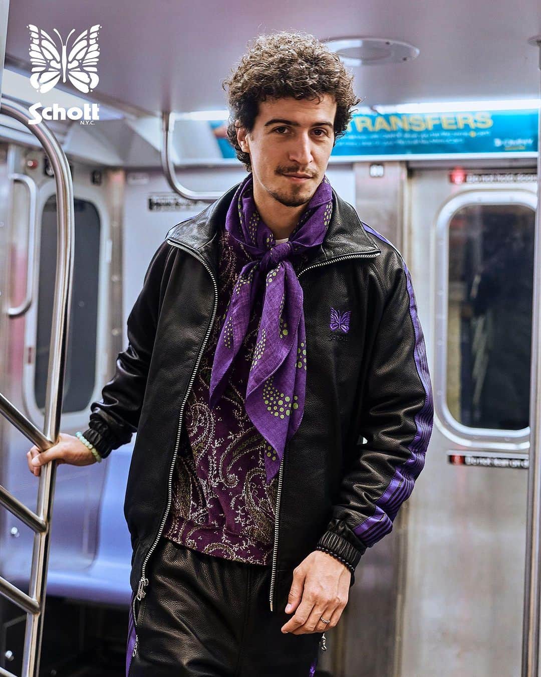 L.H.Pのインスタグラム：「. @schott_japan x @needles_tokyo_official  2023.11.03(Fri.) Release.  【LEATHER TRACK JKT】 【LEATHER TRACK PANTS】 _______________ will be available @lhp_shinjuku @lhp_uraharajuku @hp_fukuoka _______________ #schott #schottjapan #needles #needlesjapan」