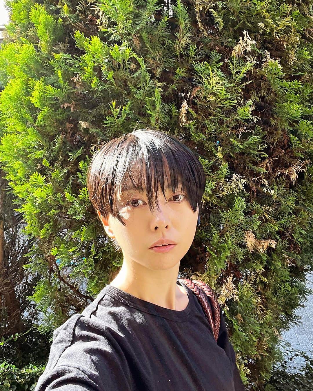 野村佑香のインスタグラム：「今の気分になったよ✂︎  #haircut#hair#shorthair」