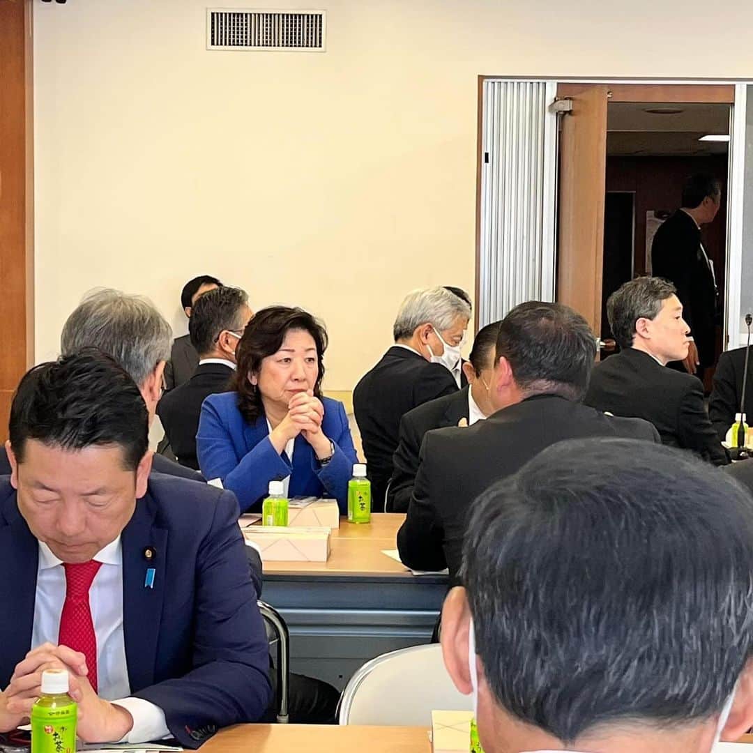 のインスタグラム：「衆議院議員　浜田靖一先生が会長の「物流倉庫振興推進議員連盟」総会に出席をいたしました。  #野田聖子」