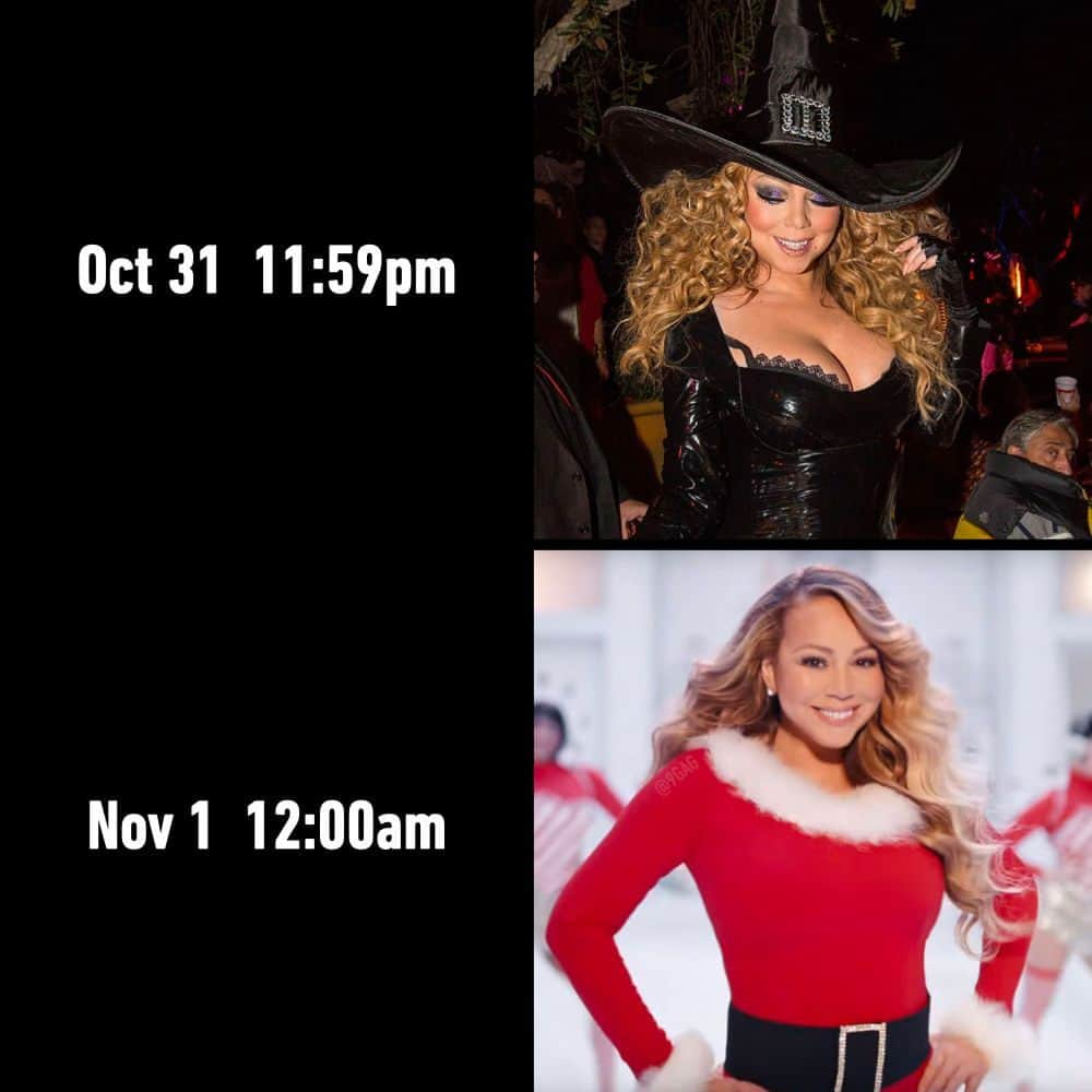 9GAGさんのインスタグラム写真 - (9GAGInstagram)「Brace yourself  - #halloween #christmas #mariahcarey #itstime #memes #9gag」11月1日 7時00分 - 9gag