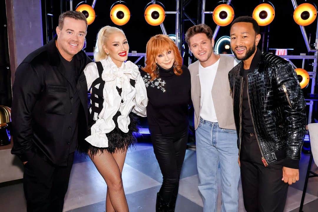 グウェン・ステファニーのインスタグラム：「one big happy voice fam 🫶」