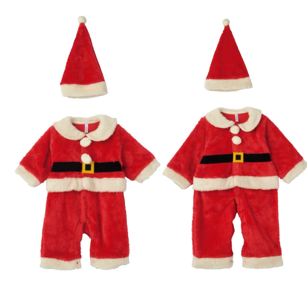 バースデイさんのインスタグラム写真 - (バースデイInstagram)「🔔ベビーも！キッズも！サンタに変身🎄  🎅新生児～ベビー期はカバーオール🎵 🎅80～140cmはサンタスーツ🎵 それだけじゃない！ 靴下は親子ソックス❤ お子様とおそろいをたのしめますよ！  ＼こんなシーンにおすすめ／ クリスマスツリーの前で📷 クリスマスイベントで📷 お友達とのクリスマスパーティーで📷 クリスマスシーズンに大活躍間違いなし😍  ♡気になるアイテムがあったら、保存🔖してお店へGO💨✨  ----------------------------- 【画像1枚目】 モデル 身長：88cm/着用サイズ：90cm  品名：ベビー サンタスーツ 価格：本体1,490円（税込1,639円） 品番：582-4156、他 サイズ：80・90・95cm  【画像2枚目】 品名：新生児 サンタカバーオール各種 価格：本体1,490円（税込1,639円） 品番：582-4159（左）、582-4160（右） サイズ：60～70（左）・70～80cm（右）  【画像3枚目】 品名：ボーイズ ガールズ サンタスーツ各種 価格：本体1,790円（税込1,969円） 品番：596-0751（左）、596-0057（右）、他 サイズ：100・110・120・130・140cm  【画像4枚目】 品名：2足組 親子ソックス各種 価格：本体390円（税込429円） 品番：＜上＞592-0045、他＜下＞521-0478、他 サイズ：＜上＞親23～25cm／子13～18cm ＜下＞親23～25cm／子9～15cm サイズによりデザインが異なります -----------------------------  ✔他の投稿はプロフィールからCHECK @grbirthday  店舗により在庫が異なりますので、 お近くの店舗にお問い合わせください。  売り切れの際はご容赦ください。  #毎日がバースデイ #バースデイ #バースデイ購入品 #子供服 #ママの味方のバースデイ #カバーオール #サンタスーツ #親子ソックス #ベビーサンタ #ベビーサンタコス #キッズサンタ #サンタコス #サンタ #サンタクロース #サンタさん #サンタコスプレ #クリスマスベビー #クリスマスベビー服 #クリスマスベビーコーデ #キッズクリスマス #キッズクリスマスコーデ #クリスマスキッズ #クリスマスキッズコーデ #クリスマス2023 #ベビークリスマス #クリスマス先取り #先取りコーデ #先取りクリスマス #grbirthday #バースデイパトロール」11月1日 9時00分 - grbirthday