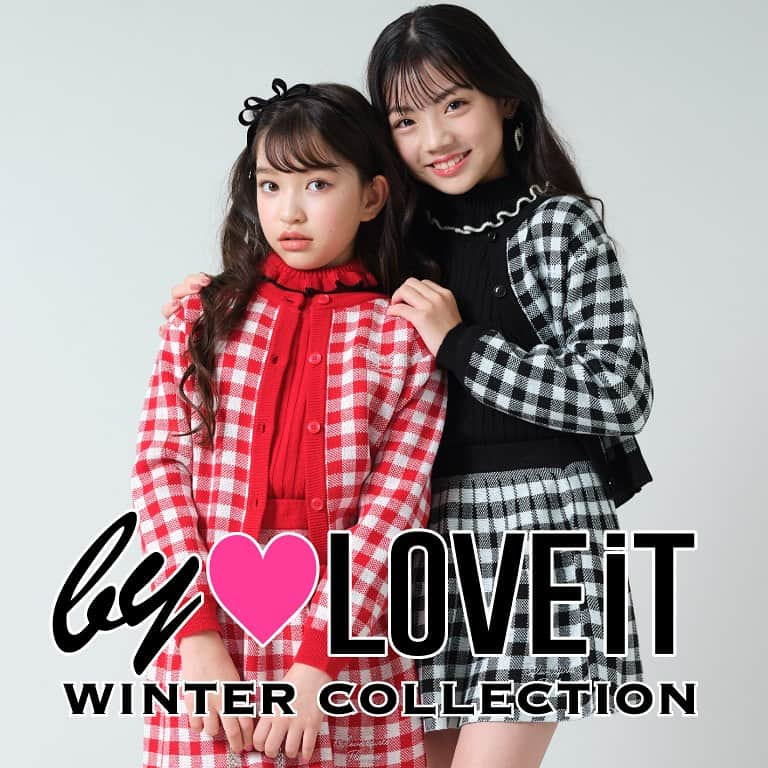 byLOVEiTさんのインスタグラム写真 - (byLOVEiTInstagram)「by LOVEiT♡ WINTER COLLECTION  冬の特別なイベントには バイ ラビットでおしゃれして出かけよう♡  アウター、ニットやフワモコ冬コモノなど かわいい冬アイテムを探しに バイラビショップに遊びにきてくださいね🫶🫶  by LOVEiT ♡ MODELS  上埜れのん（れのん）　@xxrenonxx  鷲見かれん（カレン） @kalen_sumi_official   🐻🐰🍒  バイラビコーデ、かわいい♡と思ったら保存して、バイラビ欲しいモノリストをつくろ！  #byloveit #バイラビット  #小学生女子 #小学生コーデ #小学生ファッション  #jsコーデ #キッズコーデ女の子 #こどもふく  #js6 #js5 #js4 #js3 #js2 #js1 #160cm #150cm #140cm #130cm #120cm #うめだ阪急　#博多阪急  #ナルミヤオンライン　#zozotown   @byloveit_snap  @narumiyaonline_official @cuugal_  @kirapichi」11月1日 15時40分 - byloveit_official