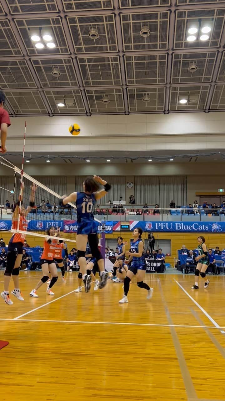 のインスタグラム：「. 輪島大会 ハイライト✨ 🆚#プレステージインターナショナルアランマーレ   #埼玉上尾メディックス #vリーグ #バレーボール #女子バレー #vリーグはバレーだよ #vleague #超える #埼玉 #上尾」