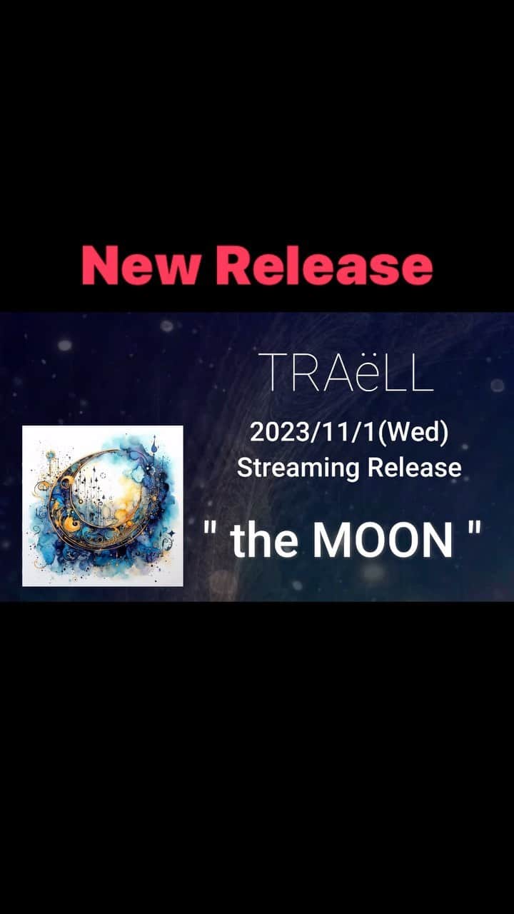 OKP-STARのインスタグラム：「OKP-STAR  ソロプロジェクト TRAёLL  @traell_official   【New Release】 🔴2023/11/1(Wed)  " the MOON "  #citypop #citypopmusic #citypopjapan #jpop  #electronicmusic #electromusic #bass #bassist #japan #popmusic #japanesecitypop」