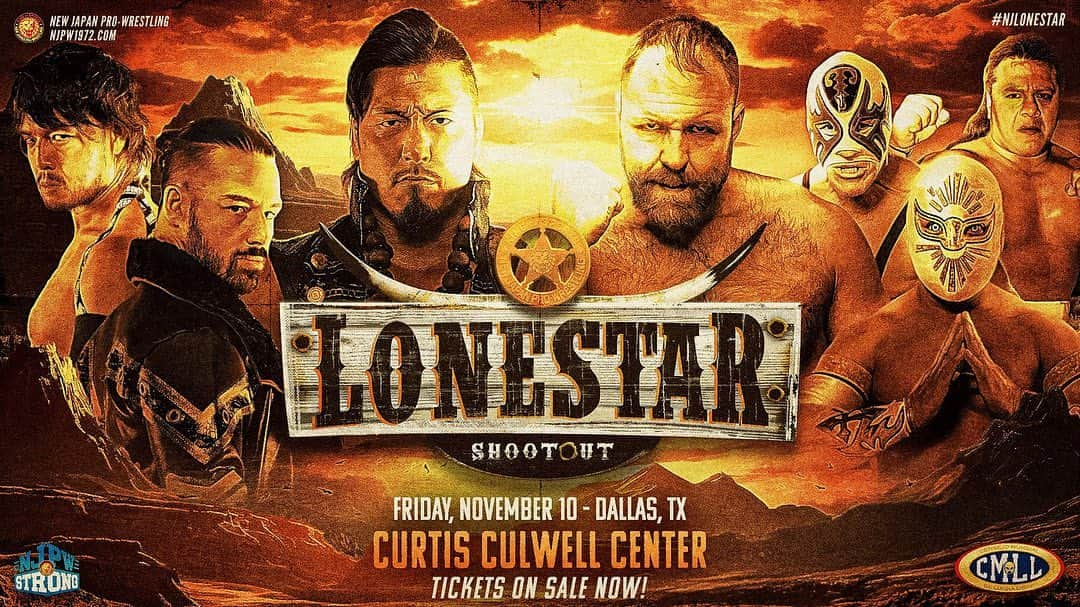 鷹木信悟のインスタグラム：「〜November 10 Dallas Texas〜 NEVER Openweight... Shingo Takagi vs Trent Beretta‼️ #njpw #njpwstrong #njlonestar #neveropenweightchampionship」