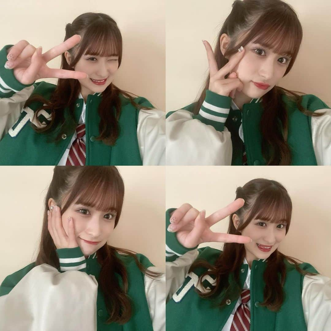 田中伊桜莉さんのインスタグラム写真 - (田中伊桜莉Instagram)「🐊🩶  こういう服も緑色も好き~」11月1日 12時30分 - iori_hkt48