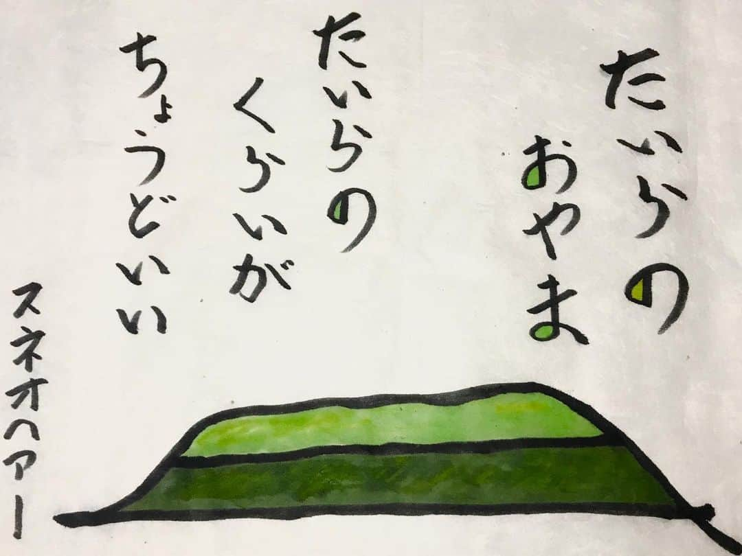 スネオヘアーのインスタグラム：「#たいらのおやま　#4周年 2019年11月より立ち上げた「たいらのおやま」が今日で丸4年を迎えました。 #応援して下さる皆様に感謝 #11月23日はたいらのおやまの日 #スネオヘアー　#suneohair」