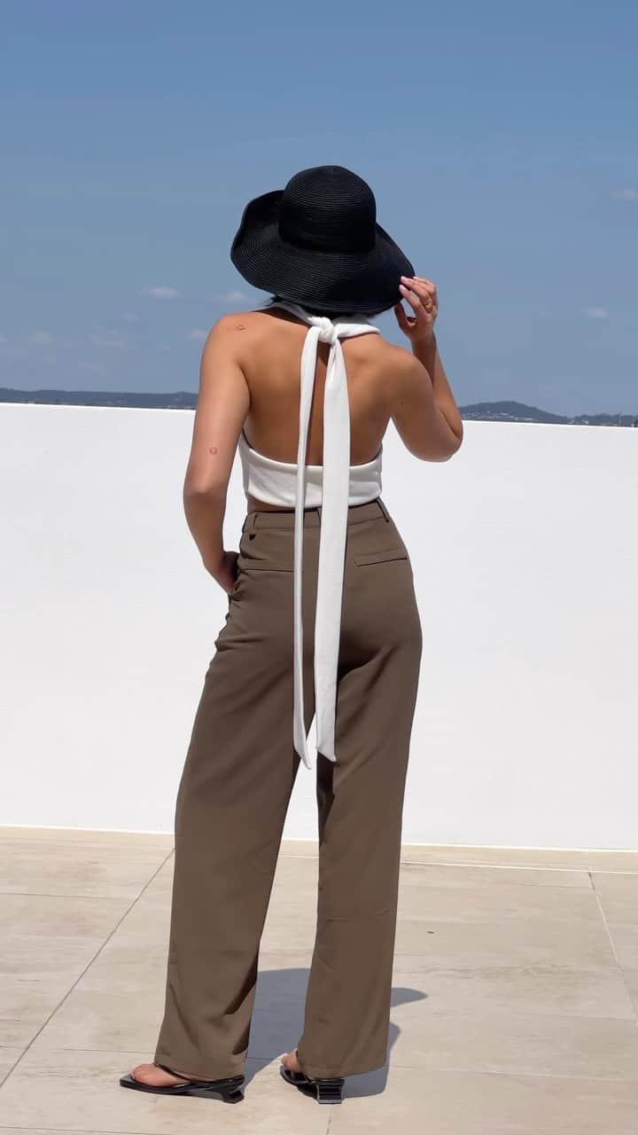 SABO SKIRTのインスタグラム：「The Edith Top style inspired by the Californian Coast 🌞 *pants available next week! #sabo」