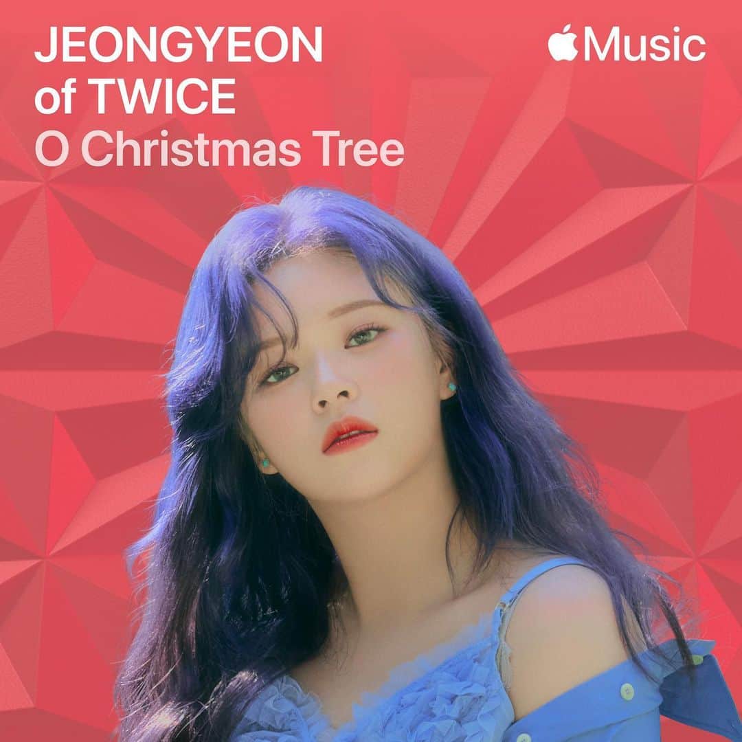 TWICE JAPANのインスタグラム：「JEONGYEONによる「O Christmas Tree」のカバーがApple Musicにてリリース🎄   是非チェックしてみてください！   https://jeongyeon.lnk.to/O_Christmas_Tree   #TWICE #JEONGYEON #OChristmasTree」