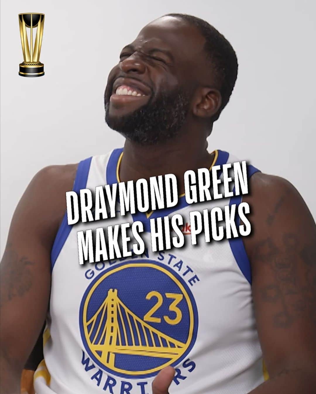 NBAのインスタグラム：「Draymond Green makes his picks for the NBA In-Season Tournament group stages!  Tournament games tip off this Friday on ESPN & the NBA App」