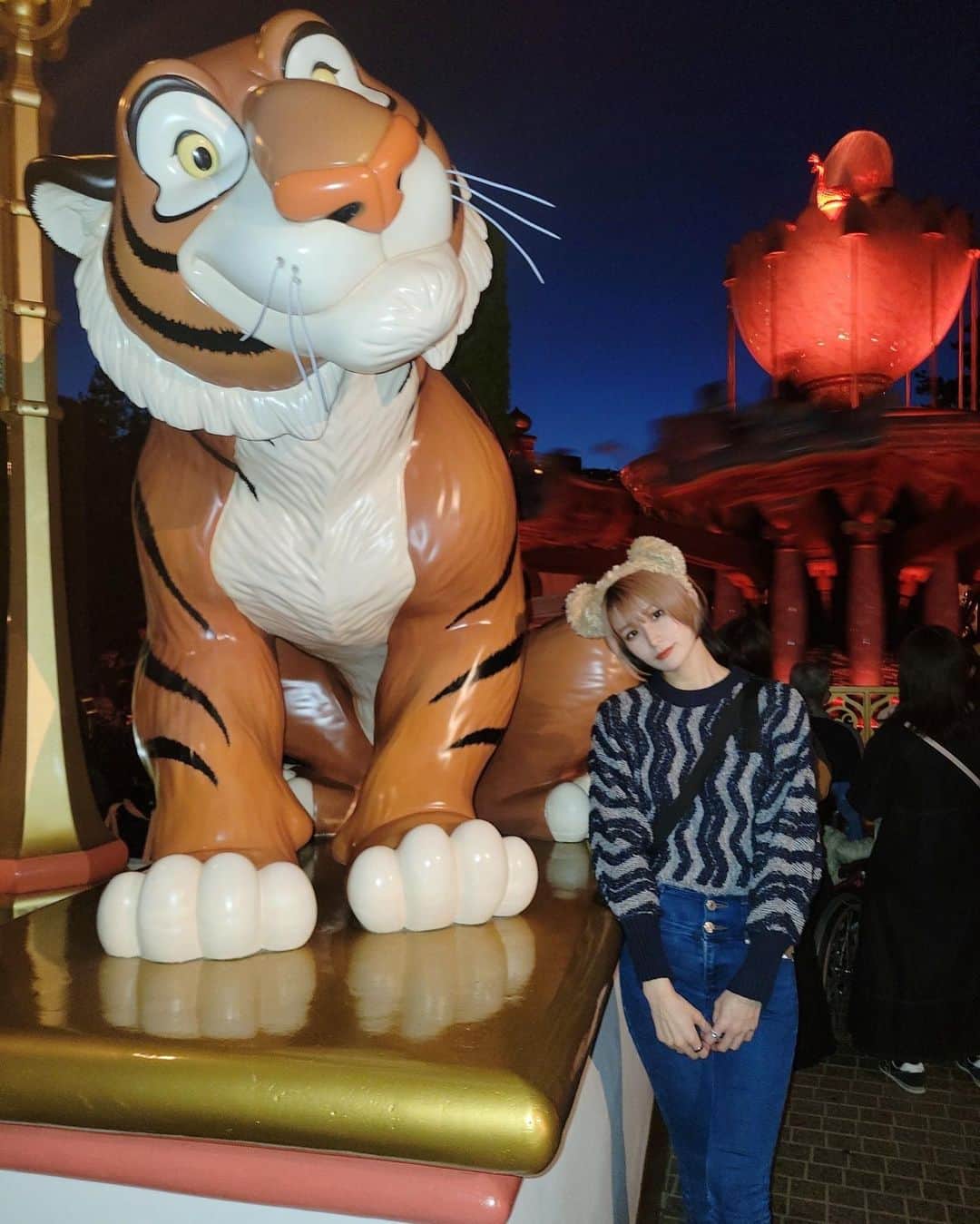 来栖うさこさんのインスタグラム写真 - (来栖うさこInstagram)「. . . Tokyo Disney Sea 🇯🇵  いってきたあああ！！！！ ディズニーはアラジンが1番好き🩷  ジャスミン可愛い！ジャスミン！！！！  #tokyodisneysea #tokyodisneyresort  #東京ディズニーシー #アラジン #Tokyo #東京観光 #disneygram」11月2日 0時47分 - kurusu_usako