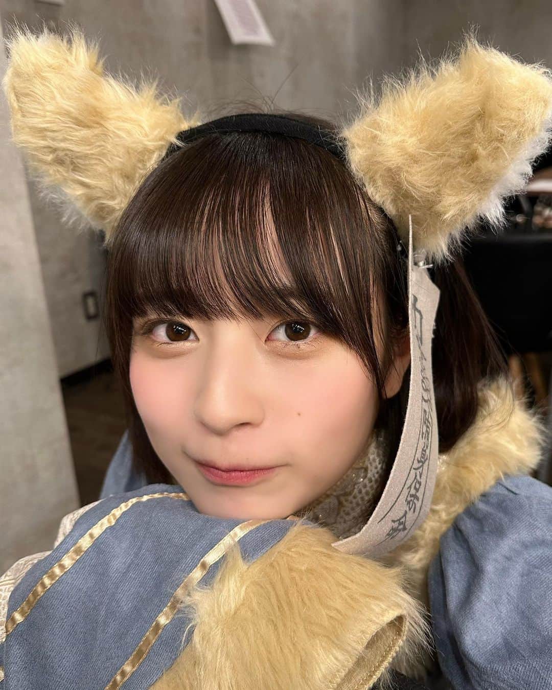 比嘉ゆめののインスタグラム：「🦊🧟🎃🦊  お顔がちかい〜〜」