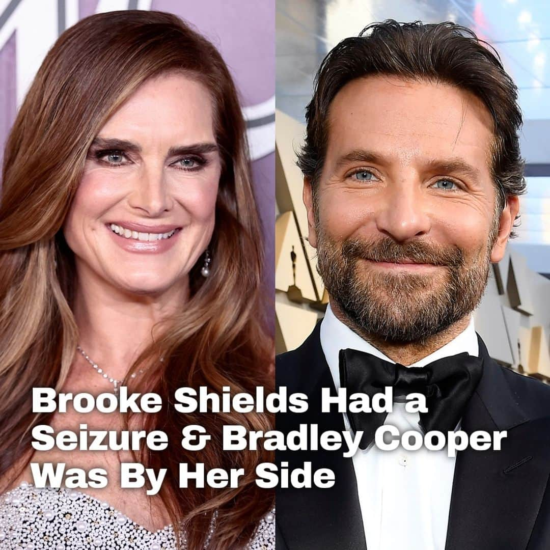 Just Jaredさんのインスタグラム写真 - (Just JaredInstagram)「Brooke Shields just revealed she recently had a seizure, and Bradley Cooper was with her during the scary ordeal. Tap this picture in the LINK IN BIO for the full story in her words.  #BrookeShields #BradleyCooper Photos: Getty」11月2日 0時00分 - justjared