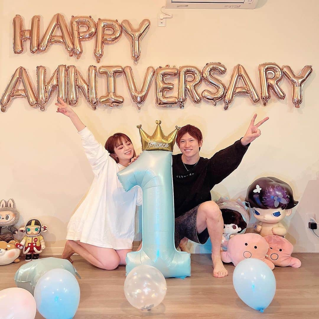 MARiAさんのインスタグラム写真 - (MARiAInstagram)「1st Wedding Anniversary！！  たくさんの方の愛に支えられ この日を迎えることができました。 ありがとうございます！  たくさんのおめでとうメッセージありがとうございます⭐️  愛してくださる全ての方に感謝。 これからもよろしくお願いいたします✨」11月2日 0時16分 - maria_grnd