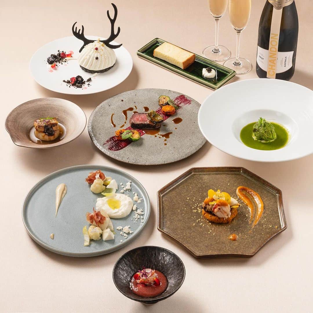 東京タワーの麓の結婚式のグルメインスタ