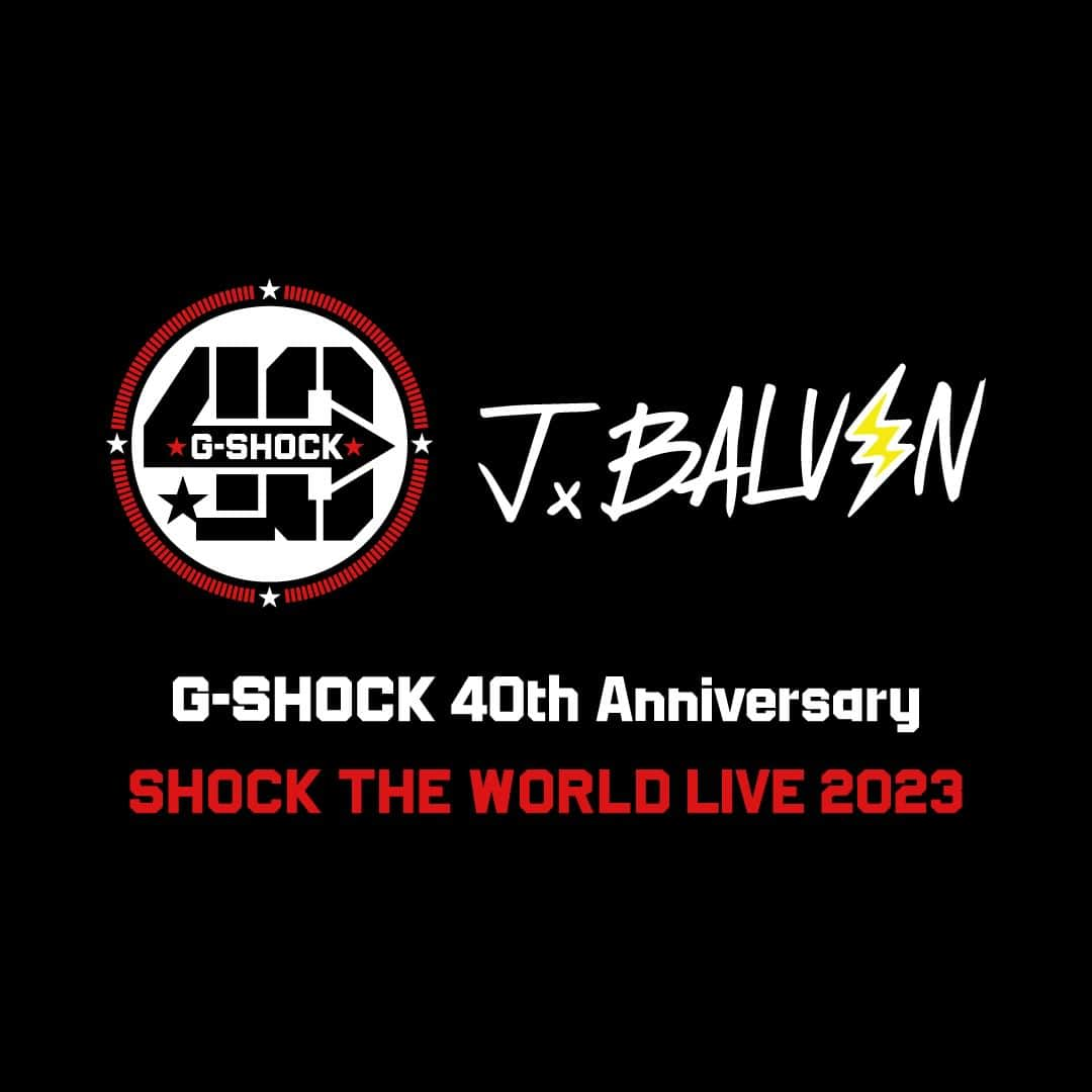 G-SHOCKのインスタグラム：「G-SHOCK 40th Anniversary  SHOCK THE WORLD LIVE 2023  in NYC  11月9日にニューヨークで開催される40周年を記念したライブイベントに @jbalvin が登場！CASIO IDに登録すると、セレブレーションの様子が世界中どこからでも、ライブストリーミングでご視聴可能です。ID登録してライブの様子をチェックしよう！  The one and only @jbalvin will be joining us at the G-SHOCK 40th Anniversary bash in NYC on November 9th and CASIO ID members can join in on the celebration via livestream from anywhere in the WORLD at the link in bio!💥  配信日時 (日本時間) 2023年11月10日(金)  WEB OPEN 9:00 am ～  LIVE 11:00 am ～ 12:00 ※当日は混雑が予想されるため、事前のID登録を済ませ、サイトオープンの9:00以降、お早めにサイトにログインの上、お待ち頂くことをお薦めいたします。  #GSHOCK #40yearsofGSHOCK #g_shock #gshock40th #40周年」