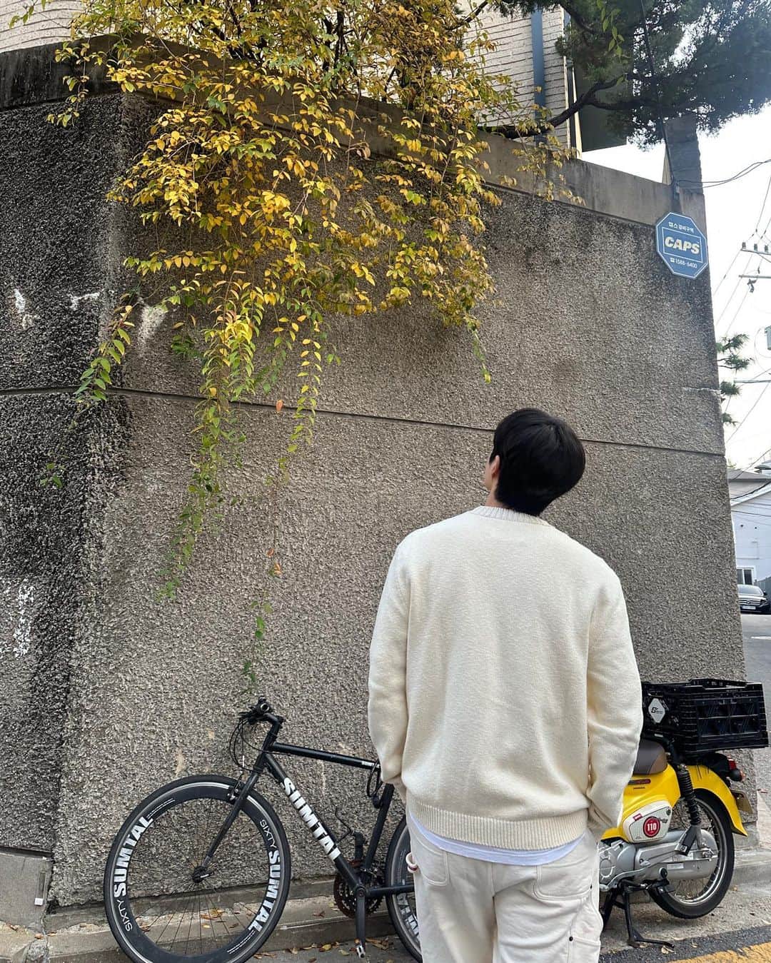 キム・ソンホのインスタグラム：「11월 :) 🍁🍂」