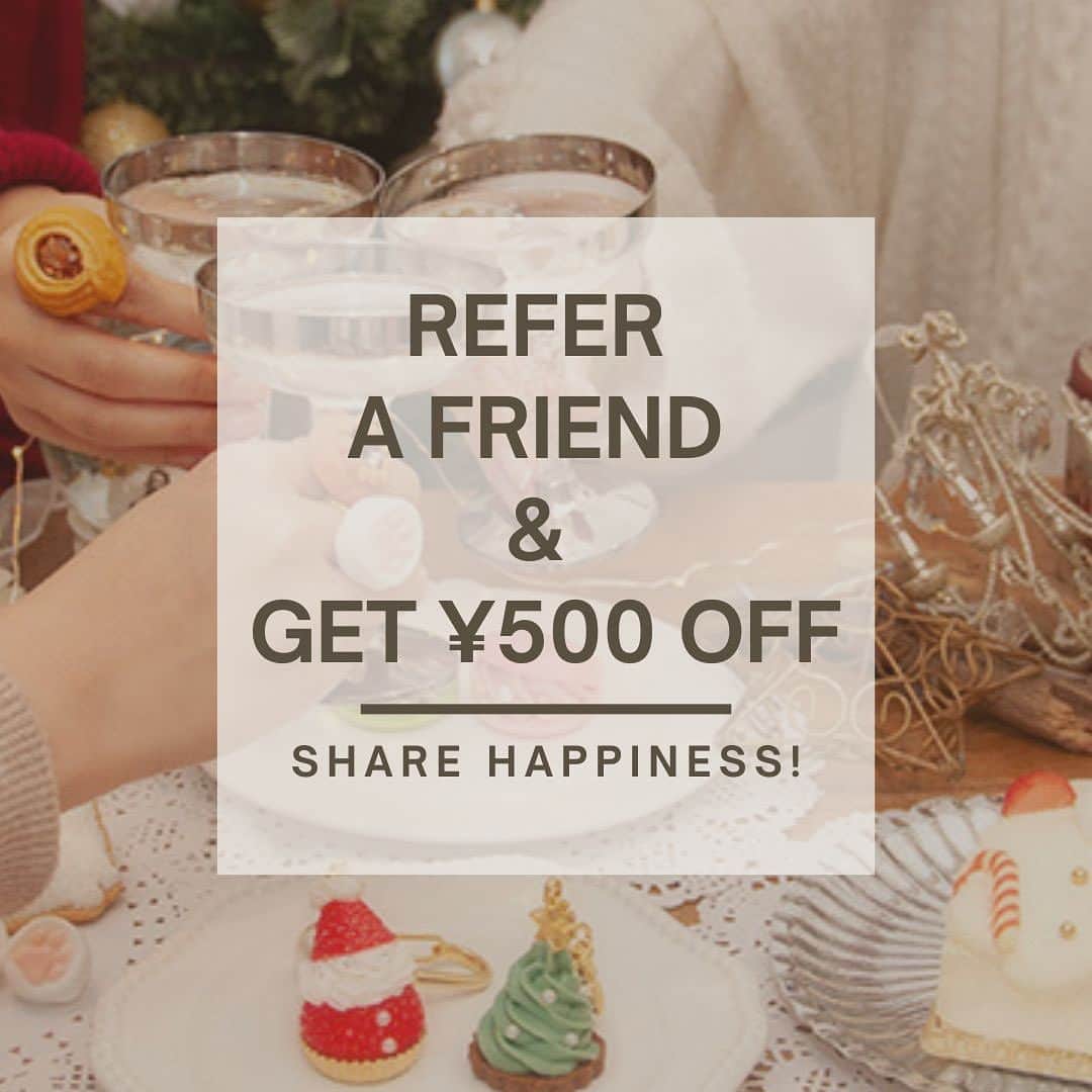 キューポットさんのインスタグラム写真 - (キューポットInstagram)「* 【NEWS】~Refer a Friend & Get ¥500 OFF campain start from Nov 01, 2023.~ Let’s share Happiness!  See more detail from the link👉👉👉⁠ ⁠ https://intl.q-pot.jp/blogs/news/refer-a-friend-get-500-off  #qpot #キューポット #sweetsaccessory #sweetslover #sweetstagram #madeinjapan #japanmade #japan #ootd   ================= Q-pot. INTERNATIONAL ONLINE SHOPでは世界中へ発送を行っております✈  日本で見つけた好きやお気に入りを海外へ住む家族や友人へ送りませんか？ギフト対応も承ります。  お探しの商品がありましたらお気軽にDM、サイトのコンタクトフォームからお問い合わせください📩 =================」11月1日 17時25分 - press_qpot_international