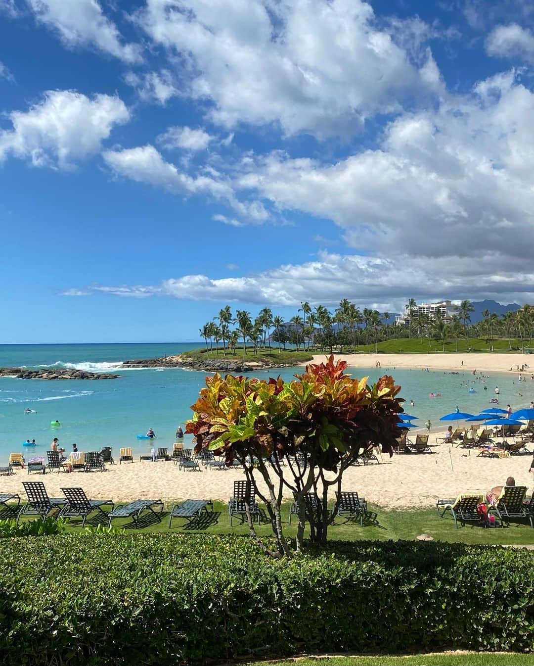 土屋希美さんのインスタグラム写真 - (土屋希美Instagram)「KoOlina Beach🏖 前半はこちらに滞在しました💁🏻‍♀️ 落ち着いてゆっくりと過ごせる場所。 #コオリナ #ハワイ旅」11月1日 17時41分 - nozonni