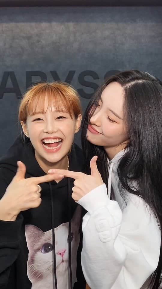 ソンミのインスタグラム：「츄는 고먐미야 댕댕이야?🤔🥹💜 @chuuo3o #선미 #SUNMI #츄 #CHUU #덕질」