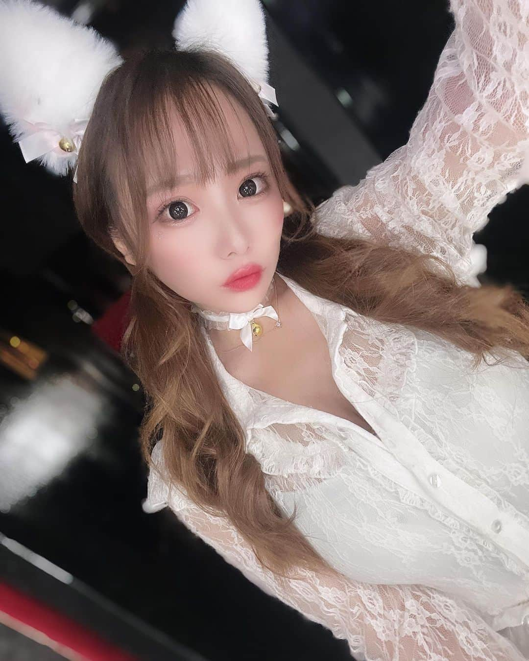 愛田杏奈のインスタグラム：「. . 今年のハロウィンはあざと白猫になった🐈🤍 . . 来年は20代最後のハロウィンだから気合い入れよっと(笑) . . . . #Halloween #cosplay #2023ハロウィン #ハロウィンハロウィーン #コスプレ #コスプレイベント #山梨Bar #山梨シーシャ #バー経営者 #イベント #ハロウィンコスプレ #ハロウィンメイク #猫コスプレ #白猫 #猫 #仮装 #あざとコスプレ #猫コスチューム #catcosplay #ツインテール #むちむち #えちえち #えちえちコスプレ #元アイドル #アラサー #アラサーハロウィン #アラサーコスプレ #instagood #likeforlikes #followme」