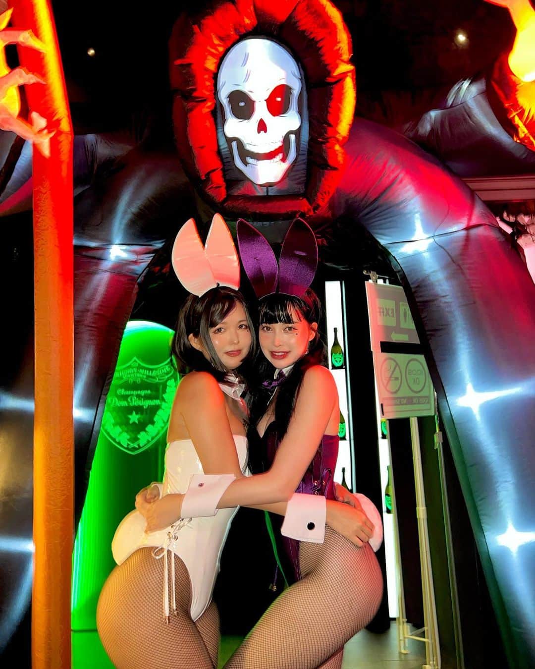 九条ねぎ あぴるさんのインスタグラム写真 - (九条ねぎ あぴるInstagram)「🐰🎃💖  #halloween #bunnygirl #japanesegirl #cosplay #shibuya #shibuyahalloween」11月1日 18時01分 - negi_kujyo