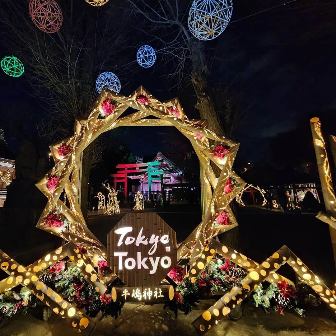 TOBU RAILWAY（東武鉄道）さんのインスタグラム写真 - (TOBU RAILWAY（東武鉄道）Instagram)「. . 📍Tokyo – Ushijima Shrine Illumination Stunning illumination with bamboo lights! . Starting on the evening of November 9, 2023, an illumination event will be held at Ushijima Shrine, located in Sumida-ku, Tokyo.  This event features decorations using bamboo lights, as well as a unique light production using full color projectors. All of Ushijima Shrine, including the torii gate, the main shrine, and the stone paved roads, will be covered in illumination that will be sure to charm visitors! The stunning ornaments made with bamboo lights will make you want to stop in your tracks to gaze at their beauty. This illumination event will be held until the middle of January 2024, so be sure to check it out! 📸by @megumi_j_17th Thank you ! . . . . Please comment "💛" if you impressed from this post. Also saving posts is very convenient when you look again :) . . #visituslater #stayinspired #nexttripdestination . . #tokyo #ushijimashrine #illumination #placetovisit #recommend #japantrip #travelgram #tobujapantrip #unknownjapan #jp_gallery #visitjapan #japan_of_insta #art_of_japan #instatravel #japan #instagood #travel_japan #exoloretheworld #ig_japan #explorejapan #travelinjapan #beautifuldestinations #toburailway #japan_vacations」11月1日 18時01分 - tobu_japan_trip