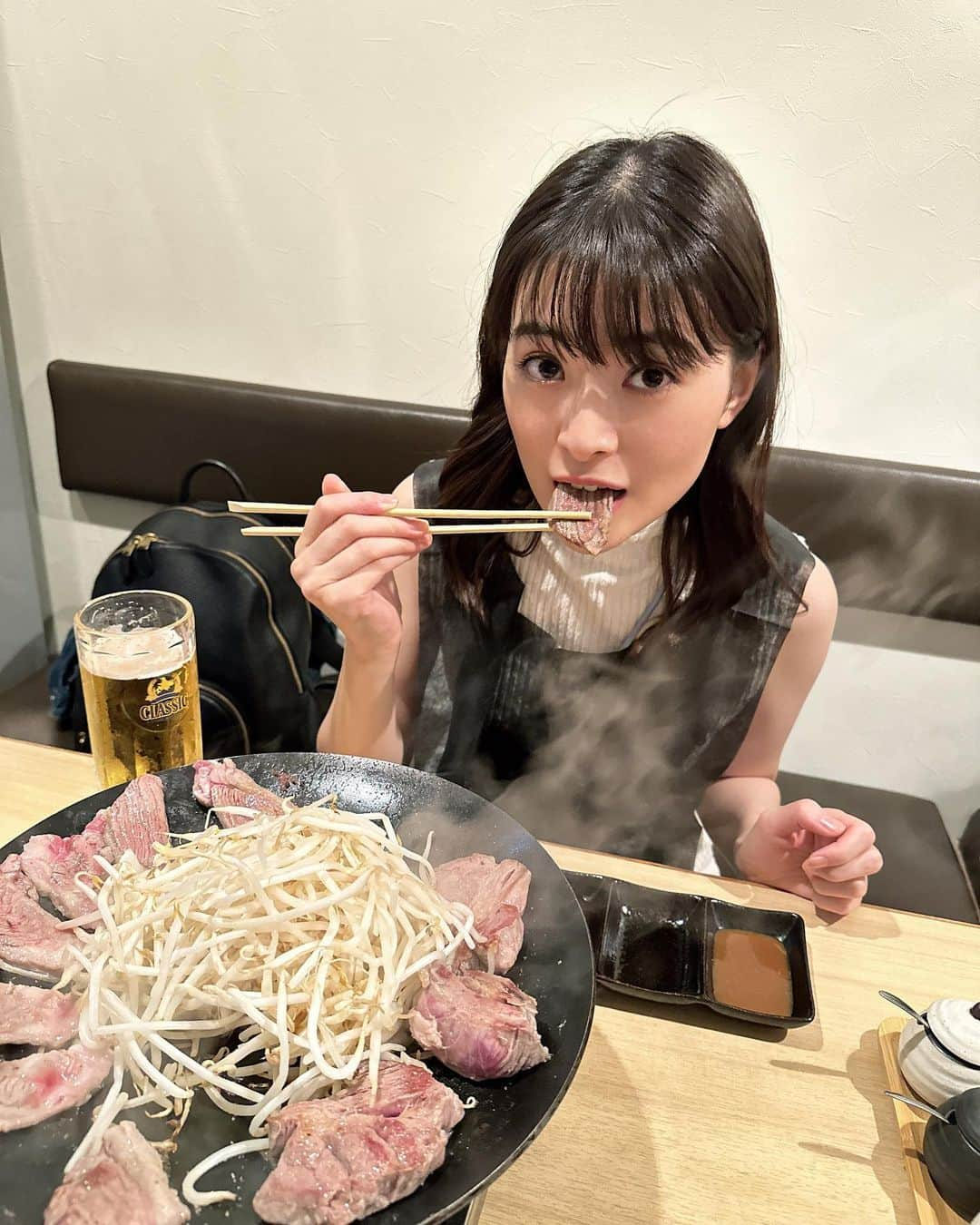 優希美青さんのインスタグラム写真 - (優希美青Instagram)「毎日ジンギスカンを食べてました🤤  #北海道 #ジンギスカン」11月1日 18時38分 - mio_yuki