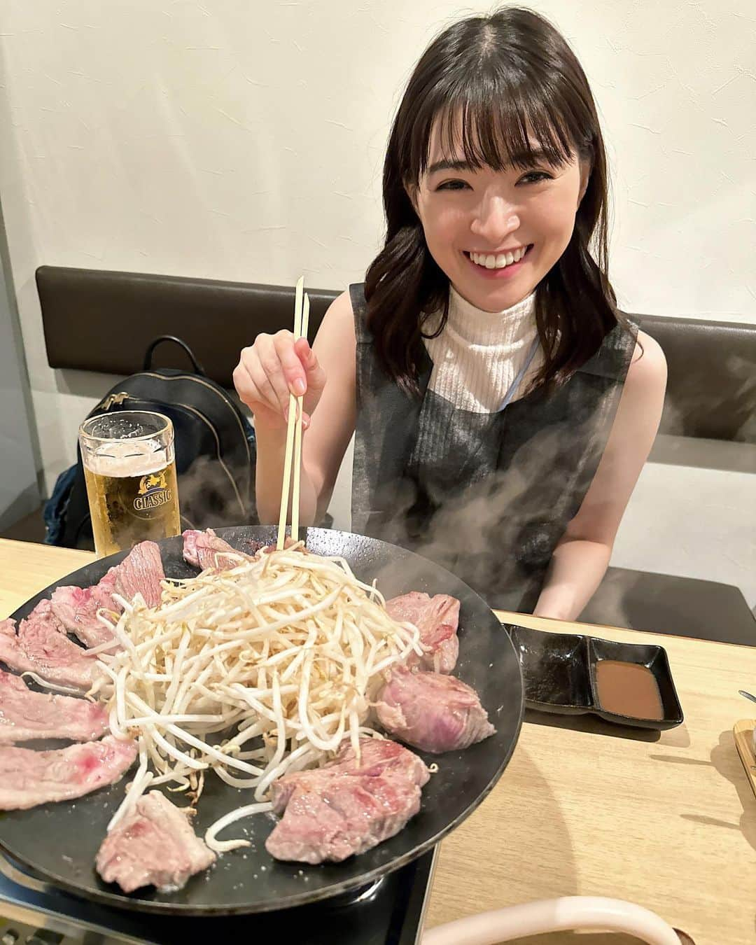 優希美青さんのインスタグラム写真 - (優希美青Instagram)「毎日ジンギスカンを食べてました🤤  #北海道 #ジンギスカン」11月1日 18時38分 - mio_yuki