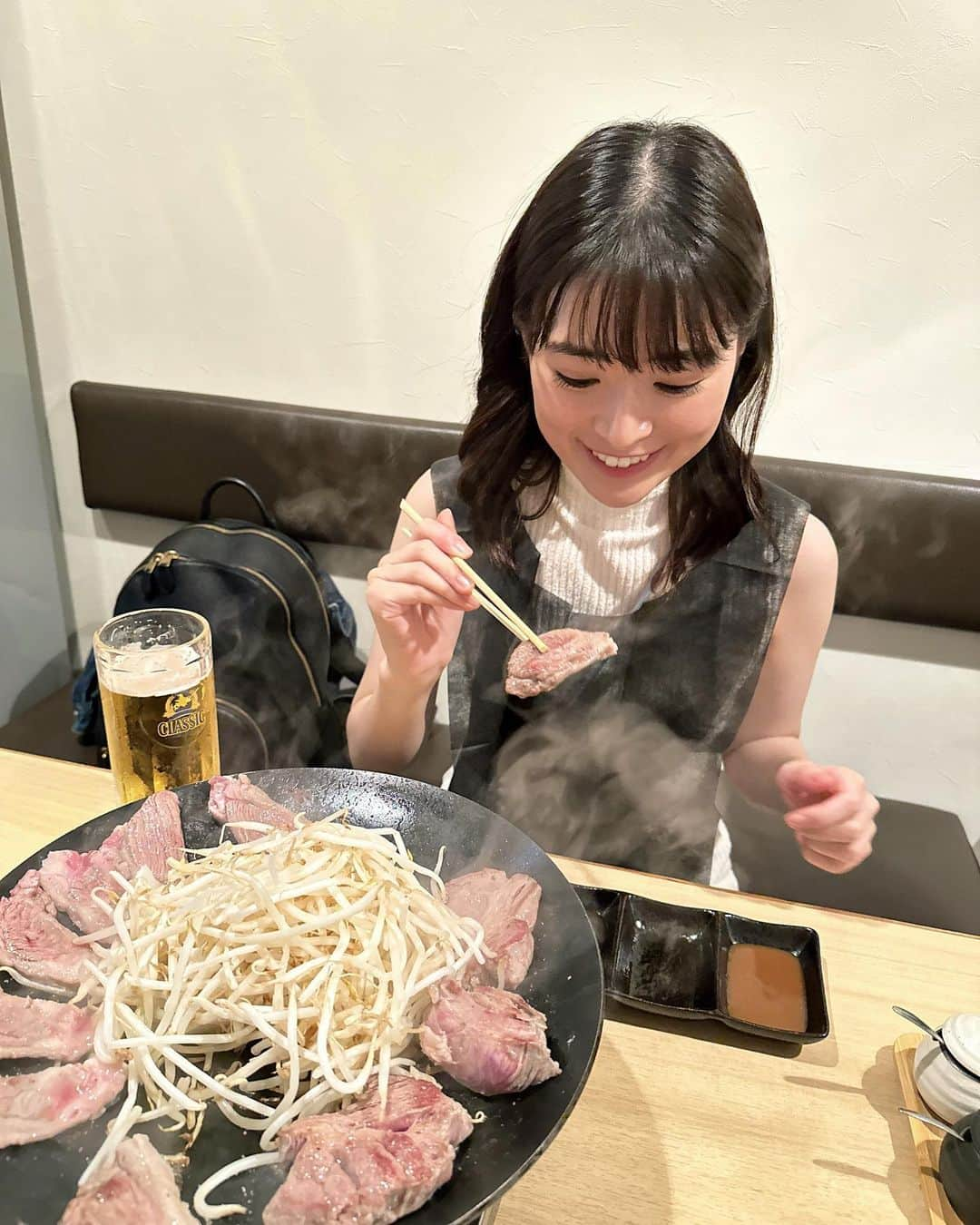 優希美青さんのインスタグラム写真 - (優希美青Instagram)「毎日ジンギスカンを食べてました🤤  #北海道 #ジンギスカン」11月1日 18時38分 - mio_yuki