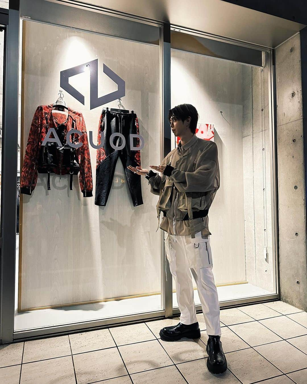 岡本聖哉さんのインスタグラム写真 - (岡本聖哉Instagram)「🤍🤍☺︎ @acuod_official  @i_chanu_m_acuod  ACUOD 24S/S COLLECTION」11月1日 18時52分 - okmtseiya_official