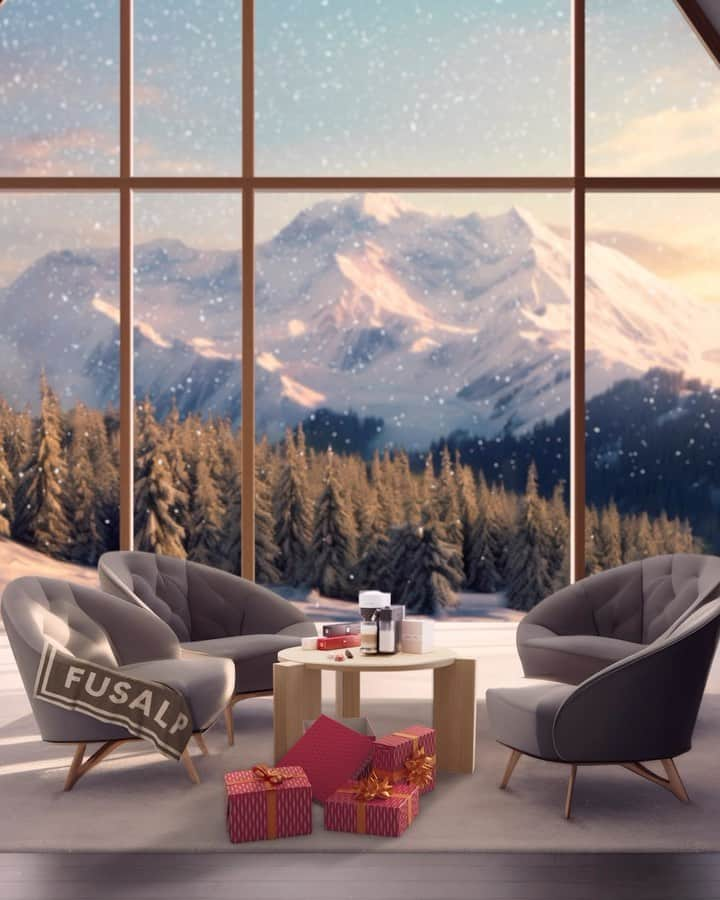 Nespressoのインスタグラム：「This holiday season, Nespresso x @fusalp invite you to an enchanting alpine world of unforgettable taste and style.   #NespressoxFusalp  #FestiveWithNespresso  #NespressoGifts #WinterWonders」