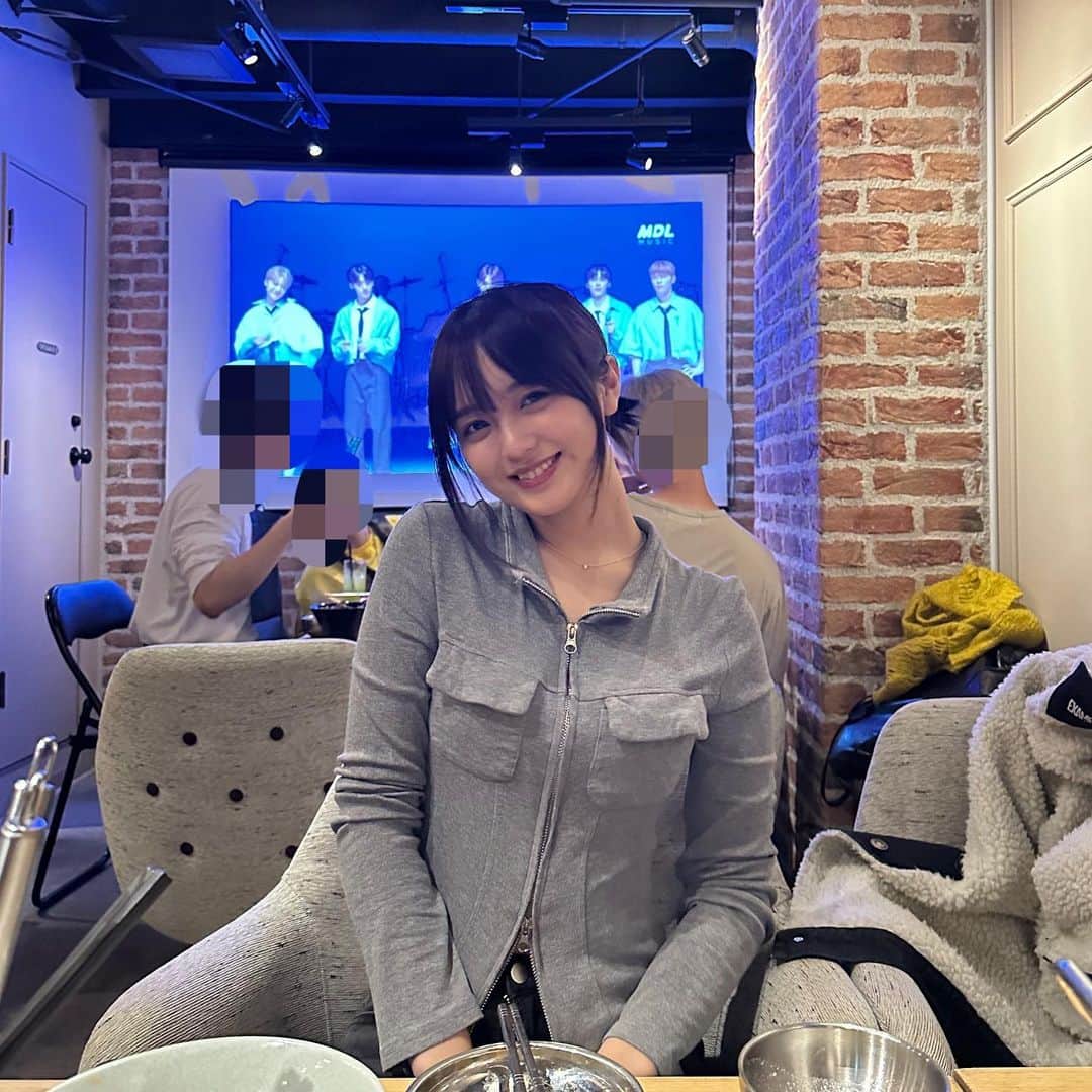 あみち。のインスタグラム：「美味しいご飯食べるの幸せさん」