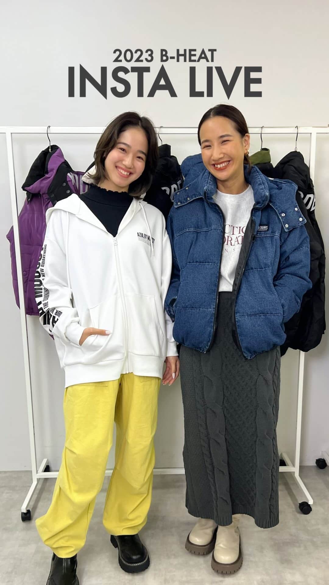 のインスタグラム：「機能性素材「B-HEAT」 AZUL×RODEOコラボ商品ご紹介！」
