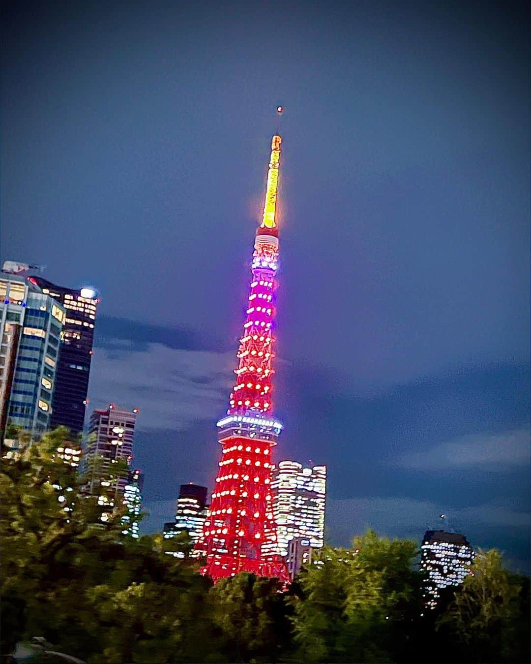 朝風れいのインスタグラム：「💜🧡🗼🧡💜  ✞ ʜᴀᴘᴘʏ ʜᴀʟʟᴏᴡᴇᴇɴ ✞  やっぱり毎年11月1日にこぼれるHalloween投稿😅  ハロウィンらしい事ないなって昨日書いたんだけど、ひとつもないのが寂しく思えて、慌ててクッキー焼いてみた🍪🎃👻 カボチャと紫芋のクッキー🧡💜  そして、東京タワーがハロウィンカラーになっているのをたまたま見れて、とっても幸せな気持ちになっちゃった🤭  #happyhalloween #halloween  #ハロウィン #yesterday www  #hello #november #11月 #wellcome  #東京タワー #tokyotower #cookies #pumpkin #purplepotatoes」