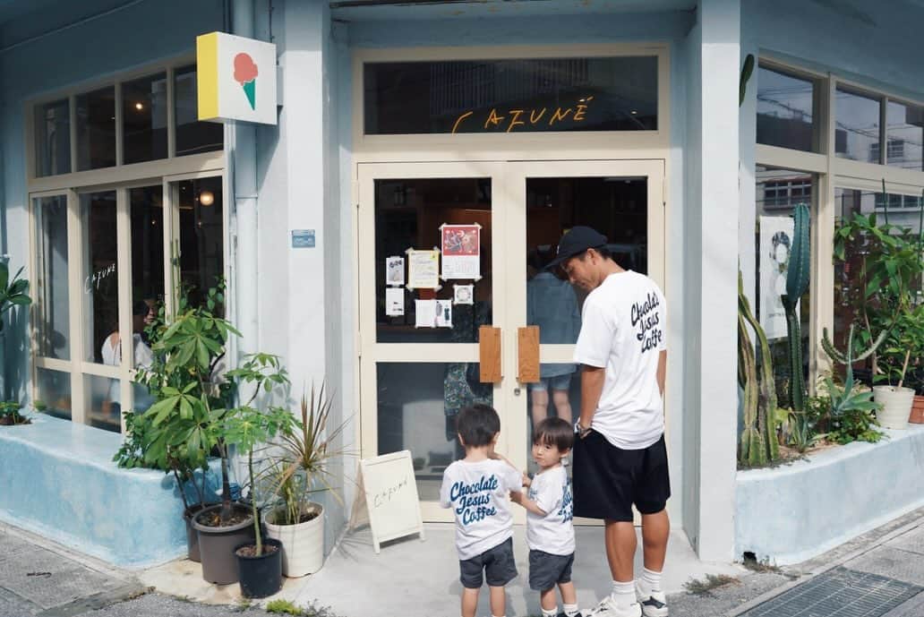 山中亮輔のインスタグラム：「🍨 @cafuneokinawa  #cafune  #沖縄の思い出   @rikureogram」