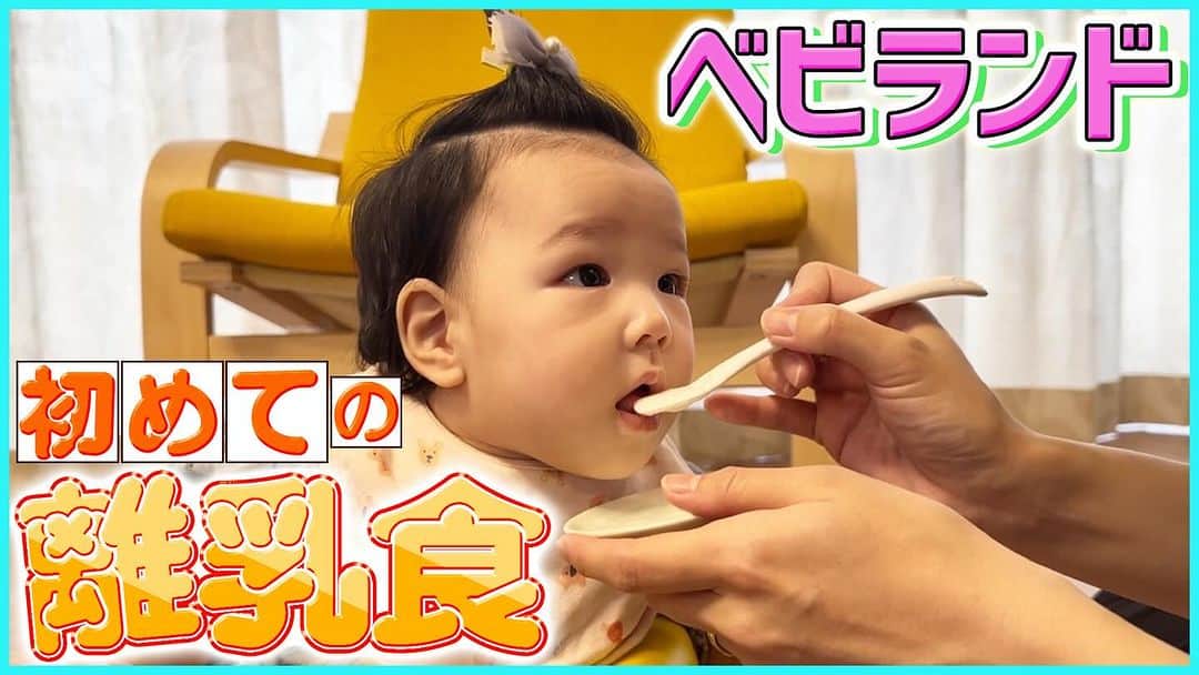 藤原一裕のインスタグラム：「お待たせしました。  神癒し動画です。  おまけのチビランド初離乳食まで、ご覧ください！  プロフィールから飛んでいただけます〜」