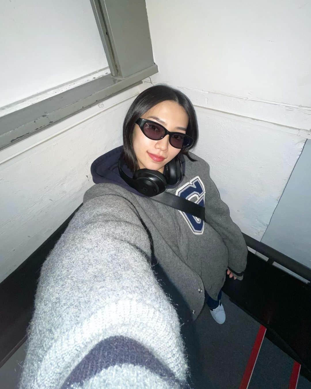 田野優花のインスタグラム：「🐭🩵」
