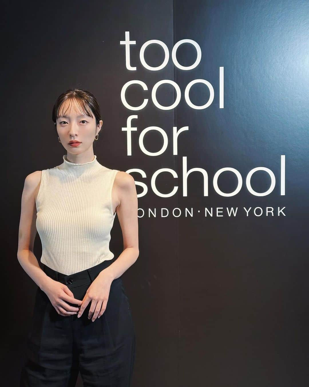 佐藤さきさんのインスタグラム写真 - (佐藤さきInstagram)「韓国のコスメブランド too cool for schoolの 日本上陸イベントに行ってきました〜🐱  韓国で人気なブランドで、 トレンドにとらわれない使いやすいアイテムがたくさんでした！  気になったリップとラメペンシルを目の下に塗ってもらいました。めちゃくちゃかわいい。。  ラメが細かくて涙袋が自然に見える プロタージュペンシル11番と、 マットな質感のフィクシングブラーリップ2番です✌ いつもより甘い雰囲気になった気がする〜☺️  #PR #toocoolforschool #TCFSbrandday」11月1日 20時33分 - sakisato29