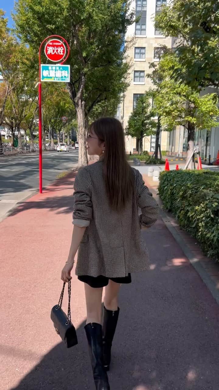 kannaのインスタグラム：「最近の秋服コーデ🍂 もう11月なのにまだまだ暑いなあ😮‍💨」