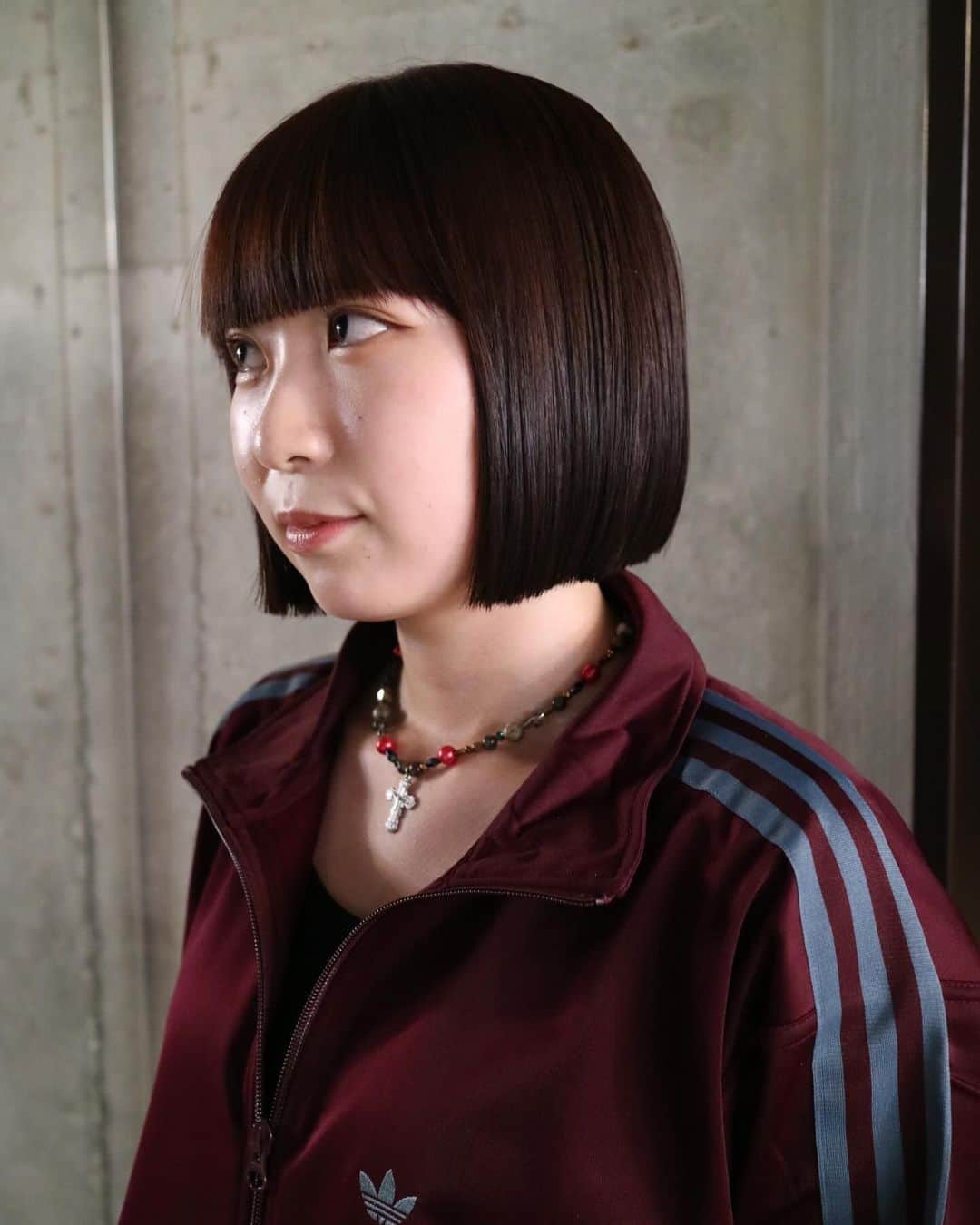 ヨウノスケのインスタグラム：「bob cut❤️‍🔥」