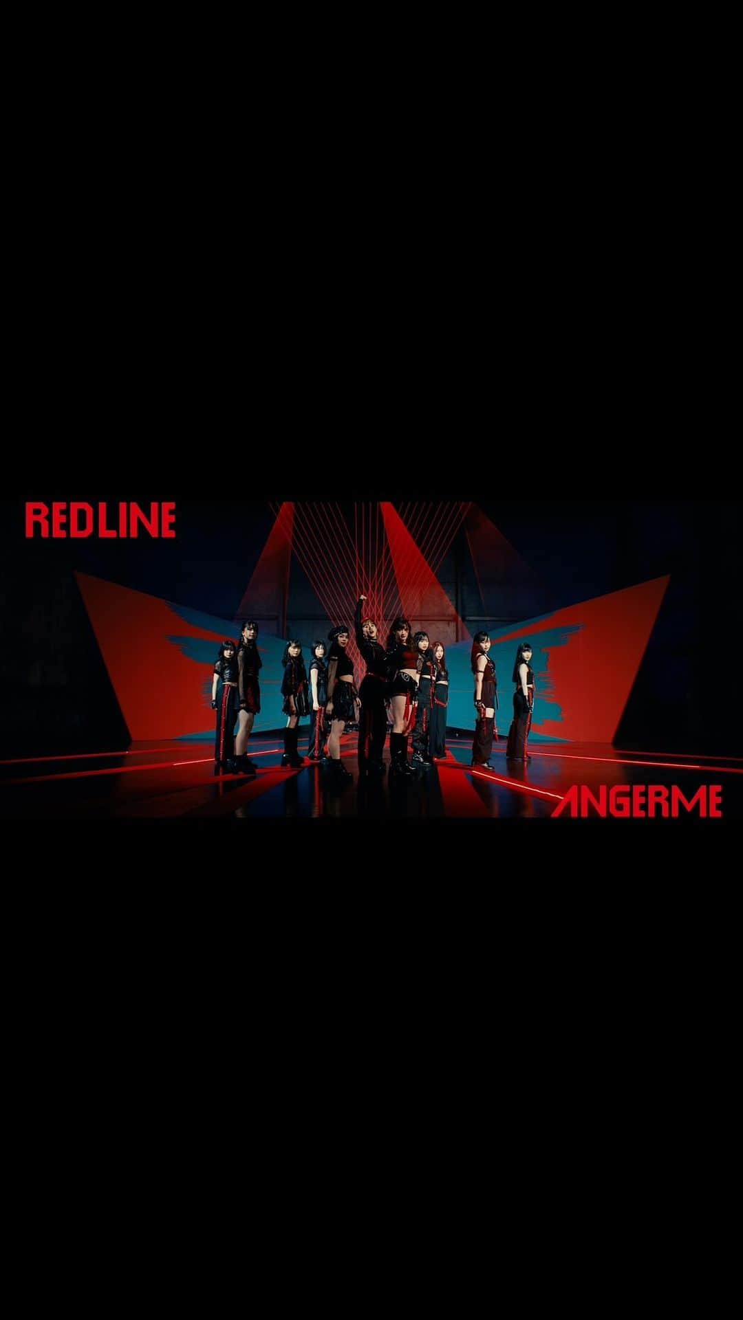 ANGERMEのインスタグラム：「. 2023.12.13 Release  アンジュルム 33rdシングル 「RED LINE」Music Video 公開！  フルバージョンはアンジュルム公式YouTubeチャンネルにて！   #アンジュルム #ANGERME #REDLINE  #ライフイズビューティフル！」