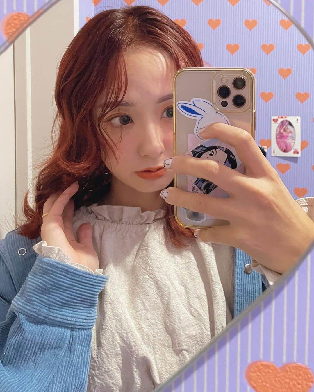 のインスタグラム：「orange🧡👩🏻‍🦰」