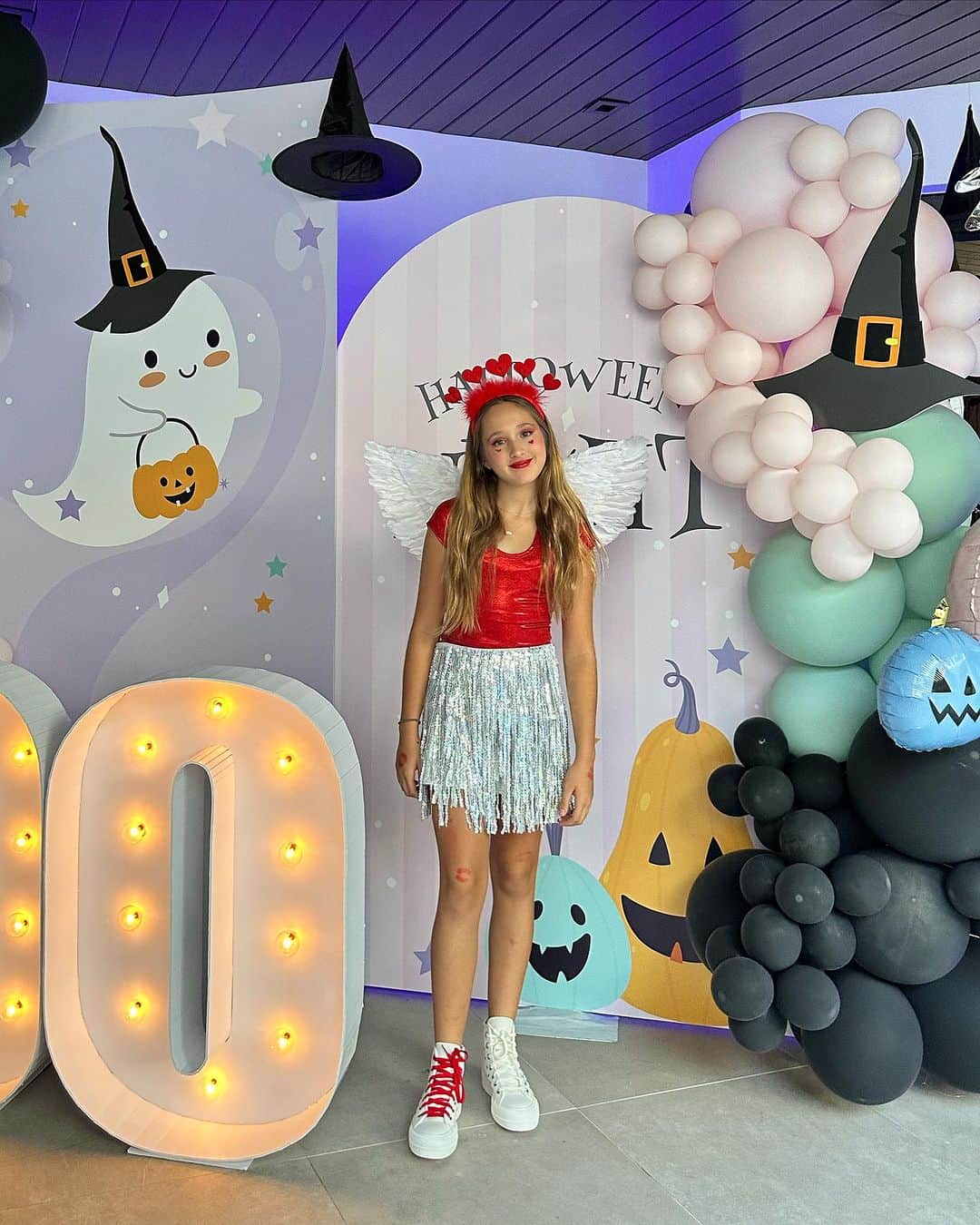Sascha Barbozaさんのインスタグラム写真 - (Sascha BarbozaInstagram)「Más fotos de ayer😊 disfrutamos muchísimo sobre todo las niñas, gozaron y es lo importante!❤️… yo tengo muchas metas en la vida, pero la principal es llenar la vida de mis hijas de alegrías, hacerlas felices🥰」11月1日 21時19分 - saschafitness