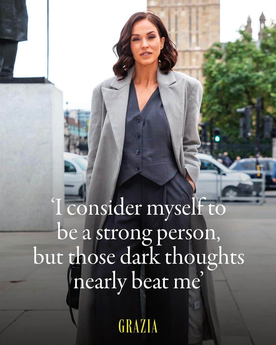 ヴィッキー・パティソンのインスタグラム：「Vicky Pattison's pre-menstrual dysphoric disorder (PMDD) symptoms were ignored by doctors again and again - driving her to despair. Getting a diagnosis changed her life - but she's one of the lucky ones.   In this week’s Grazia, she explains how PMDD took hold of her life - and why she’s now fighting to change the conversation around women’s reproductive health.   Tap the link in bio to read more.  Imagery @shutterstock」