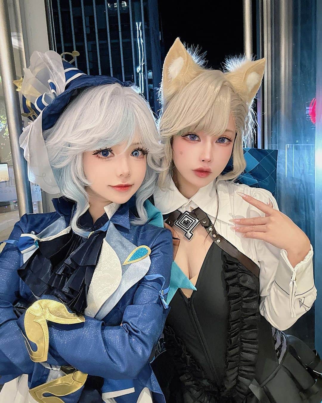 EROKOのインスタグラム：「#genshin #lynette #furina」