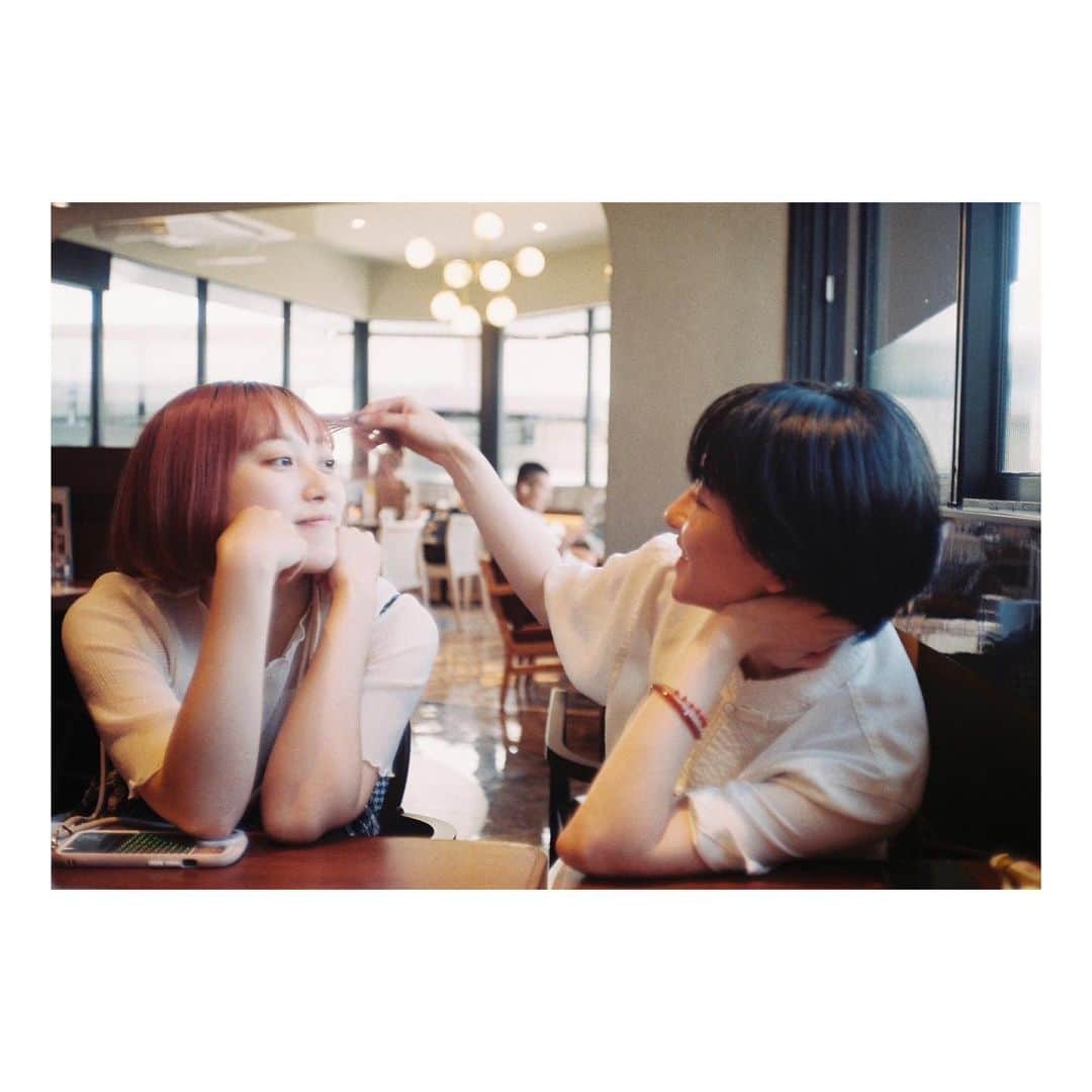 早乙女ゆうのインスタグラム：「まりてゃんと暴れまにょ🐶」
