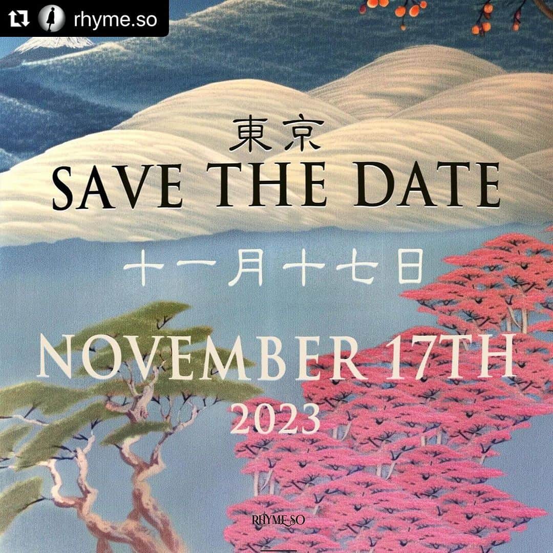 大沢伸一のインスタグラム：「#Repost @rhyme.so with @use.repost SAVE THE DATE 17th NOV fri  PLEASE JOIN!!」